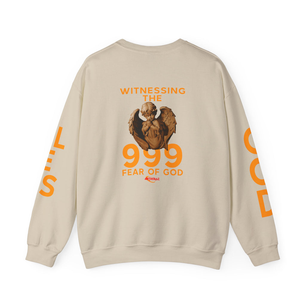 999 Antiheroz "Witness God" Crewneck Sweatshirt