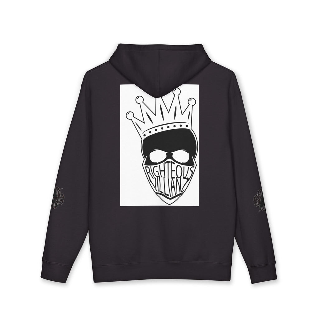 Righteous Villainz Crown Skull Hoodie
