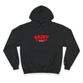 Saint Savior Hoodie — Religious Graphic Champion-Style Pullover