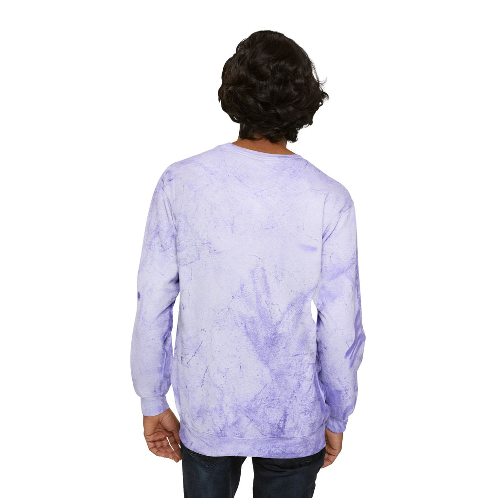 Antiheroz Grant Me Peace  Color Blast Crewneck Sweatshirt