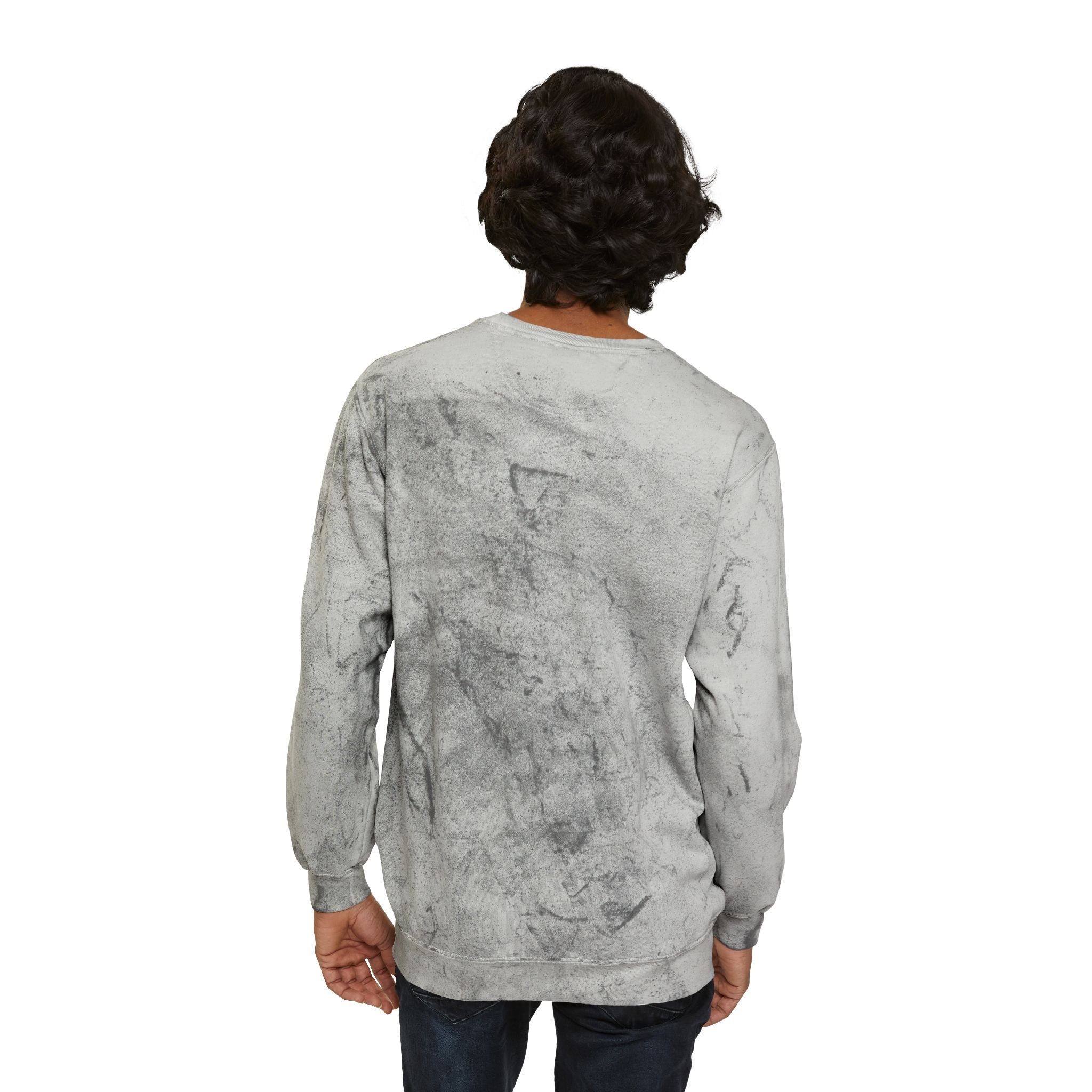 Antiheroz Grant Me Peace  Color Blast Crewneck Sweatshirt