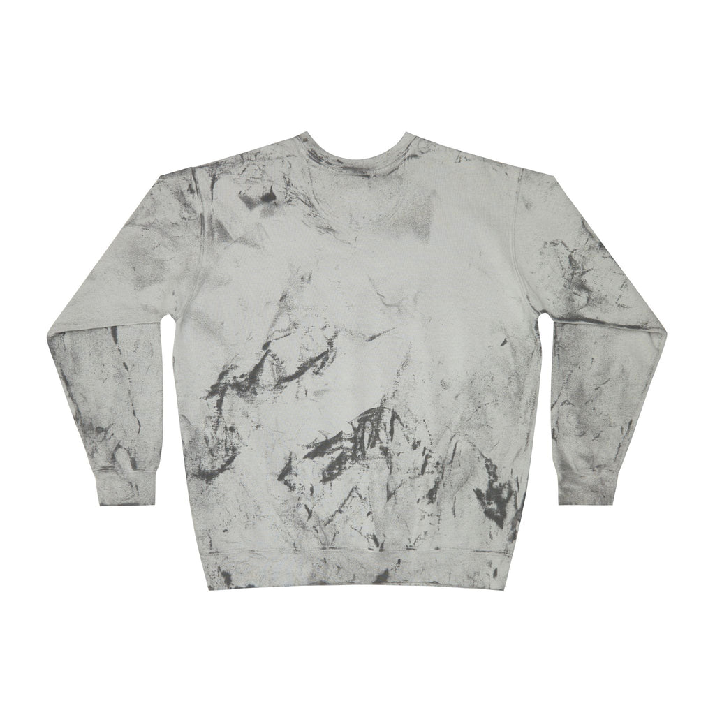 Antiheroz Grant Me Peace  Color Blast Crewneck Sweatshirt