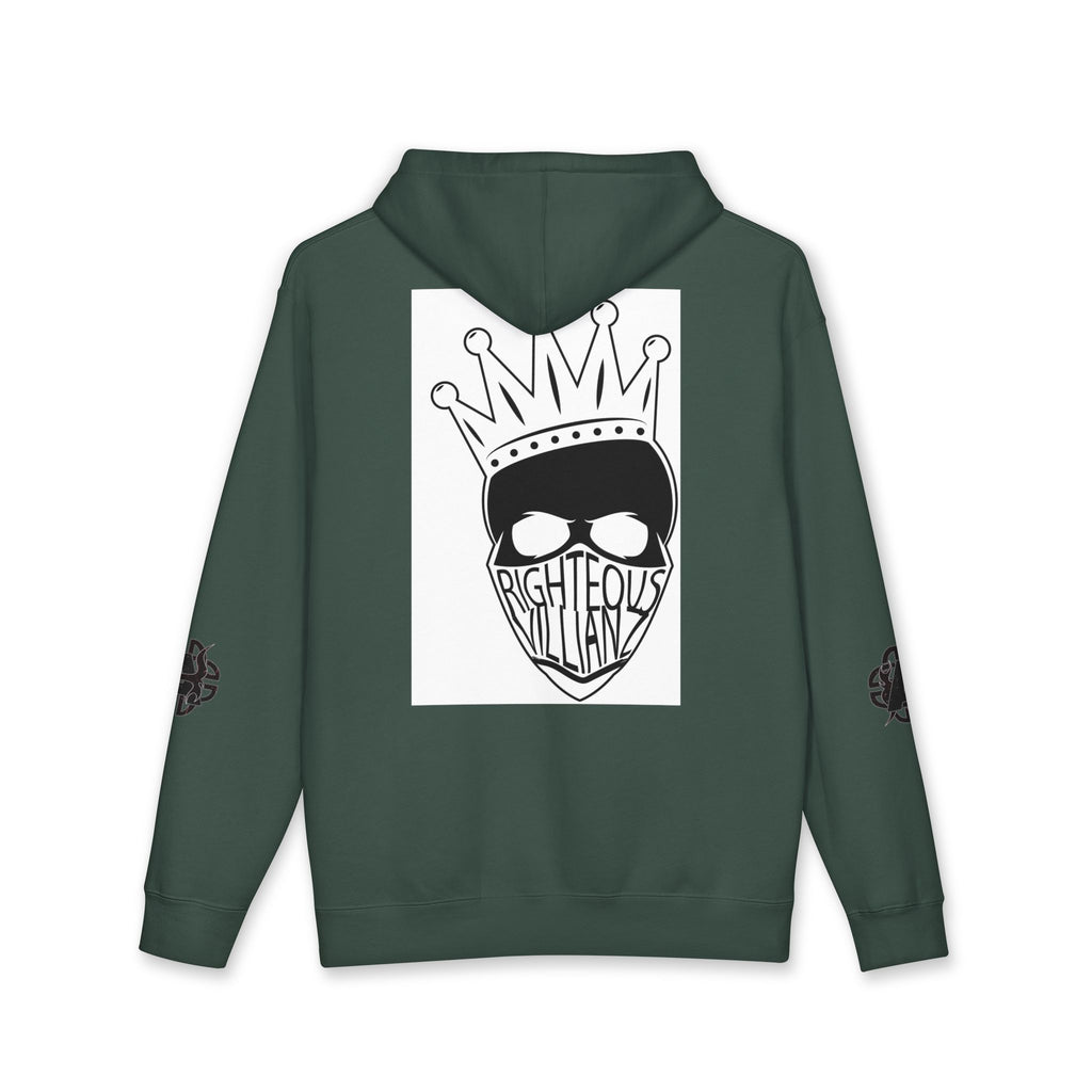 Righteous Villainz Crown Skull Hoodie