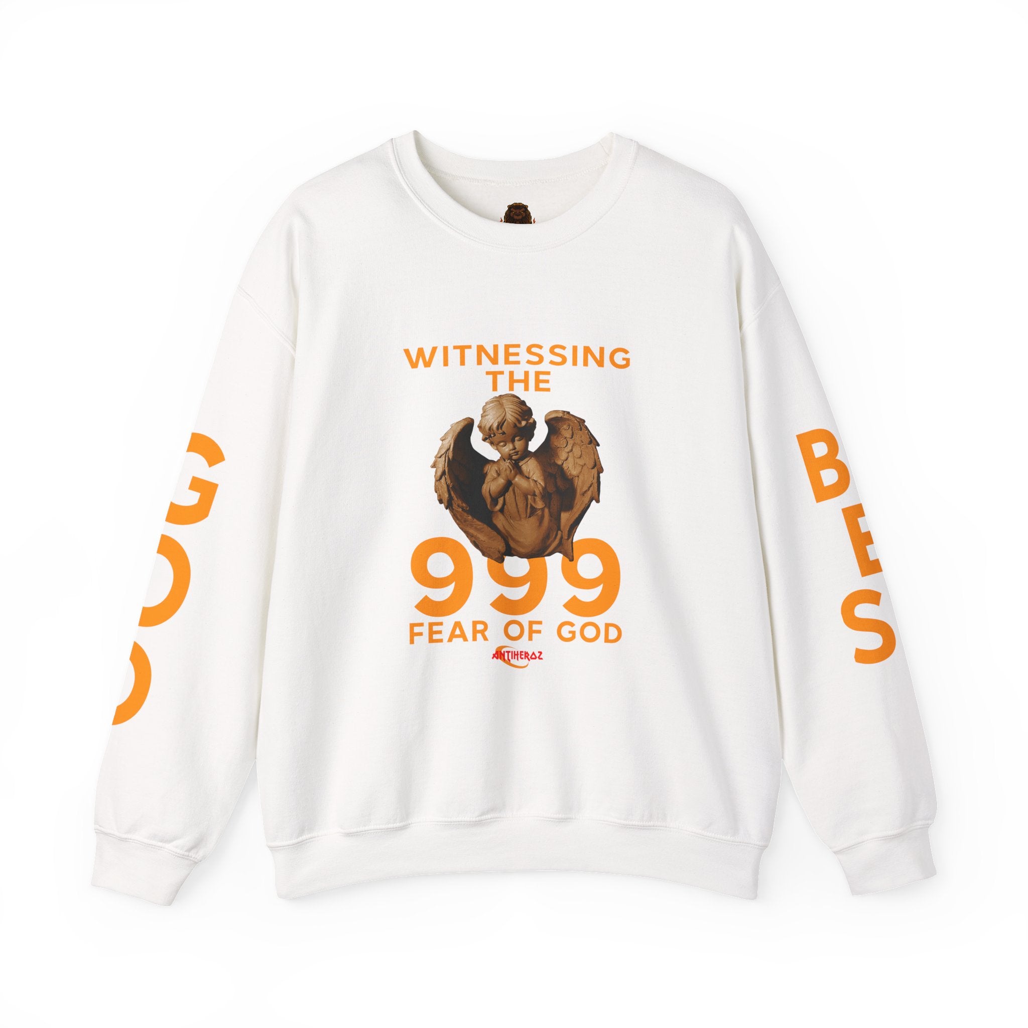 999 Antiheroz "Witness God" Crewneck Sweatshirt