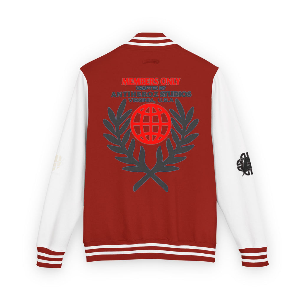 Members Only Letterman Jacket — Globe Crest Varsity Jacket