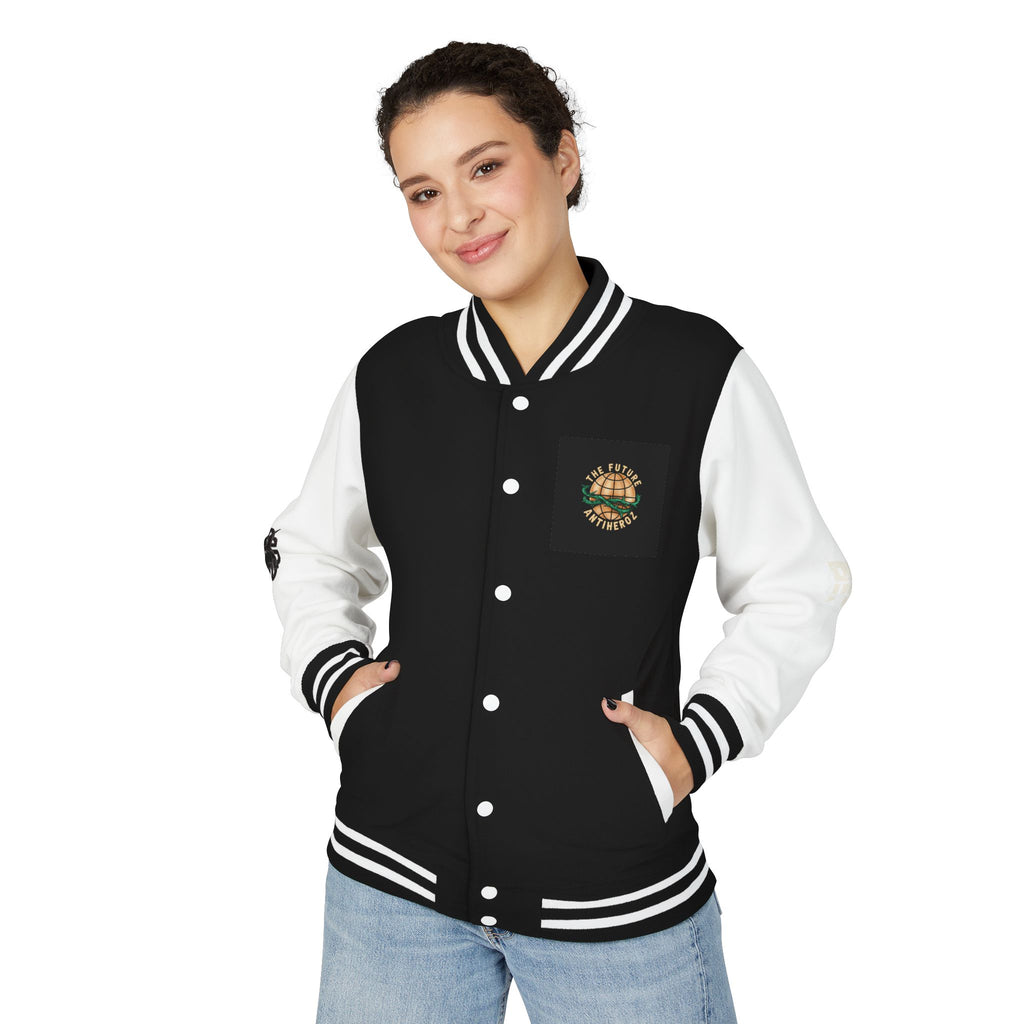 Members Only Letterman Jacket — Globe Crest Varsity Jacket