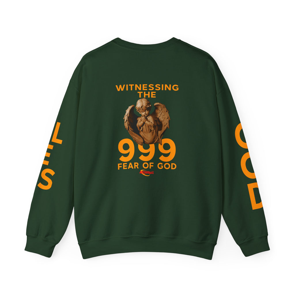 999 Antiheroz "Witness God" Crewneck Sweatshirt
