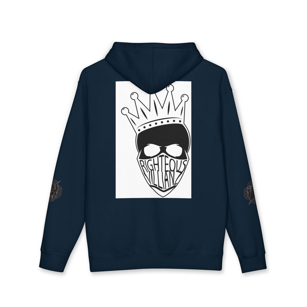 Righteous Villainz Crown Skull Hoodie