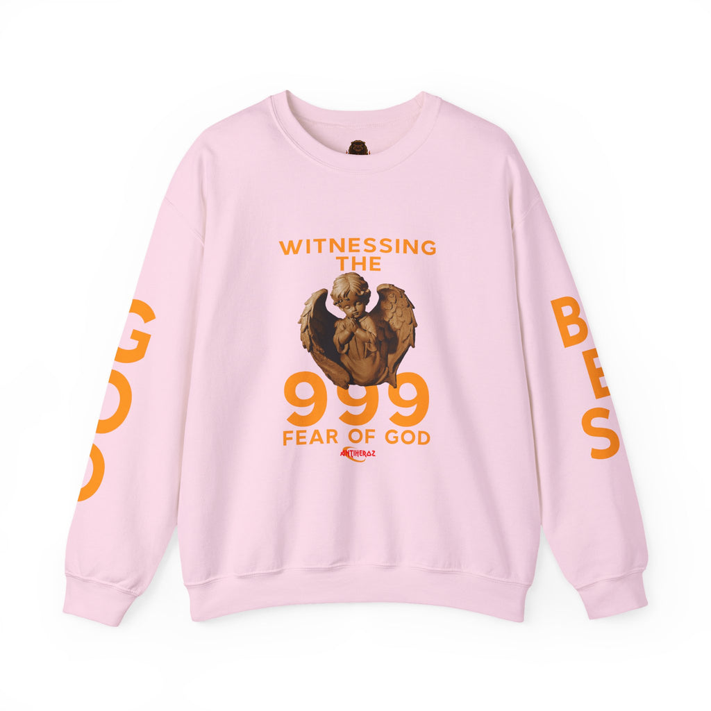 999 Antiheroz "Witness God" Crewneck Sweatshirt
