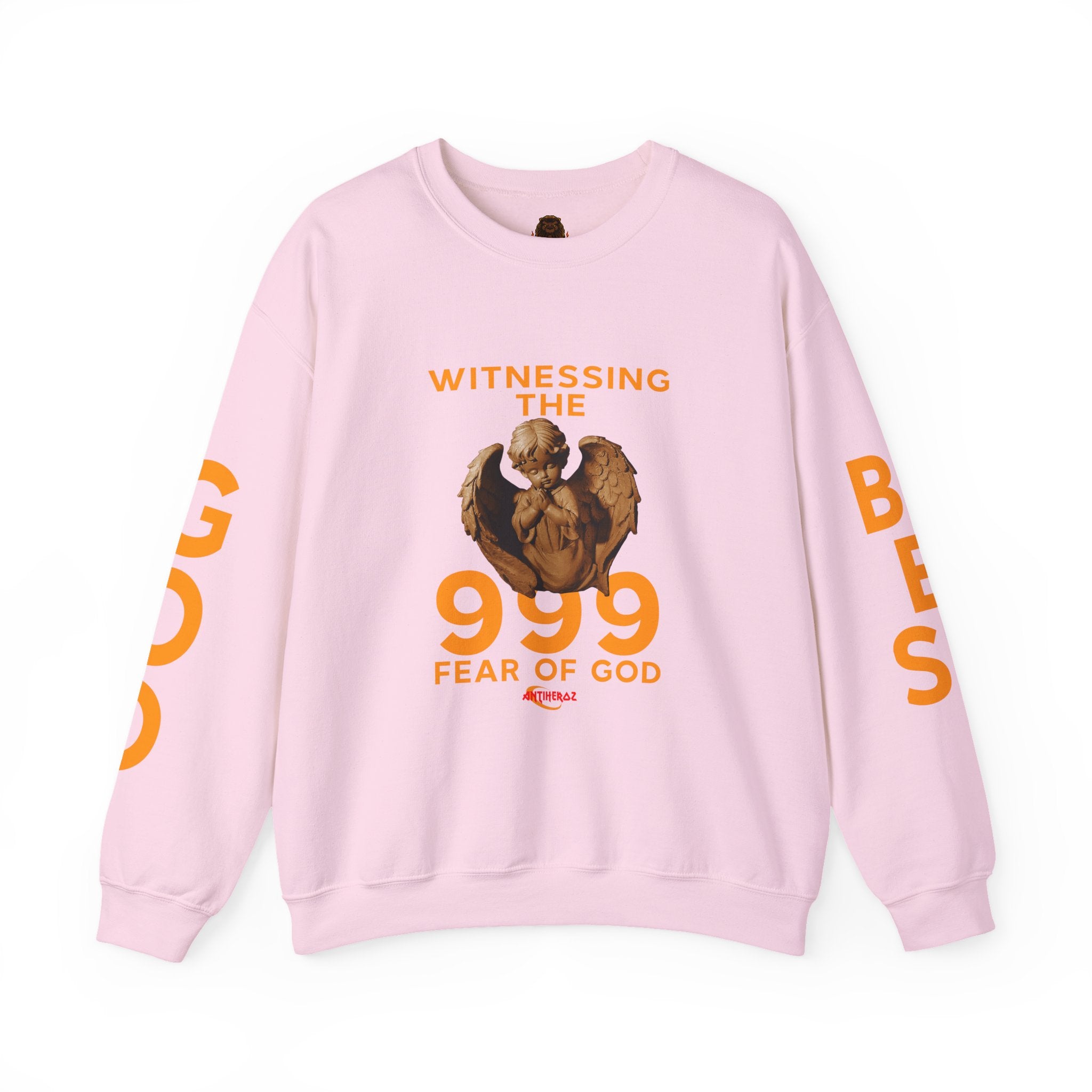 999 Antiheroz "Witness God" Crewneck Sweatshirt