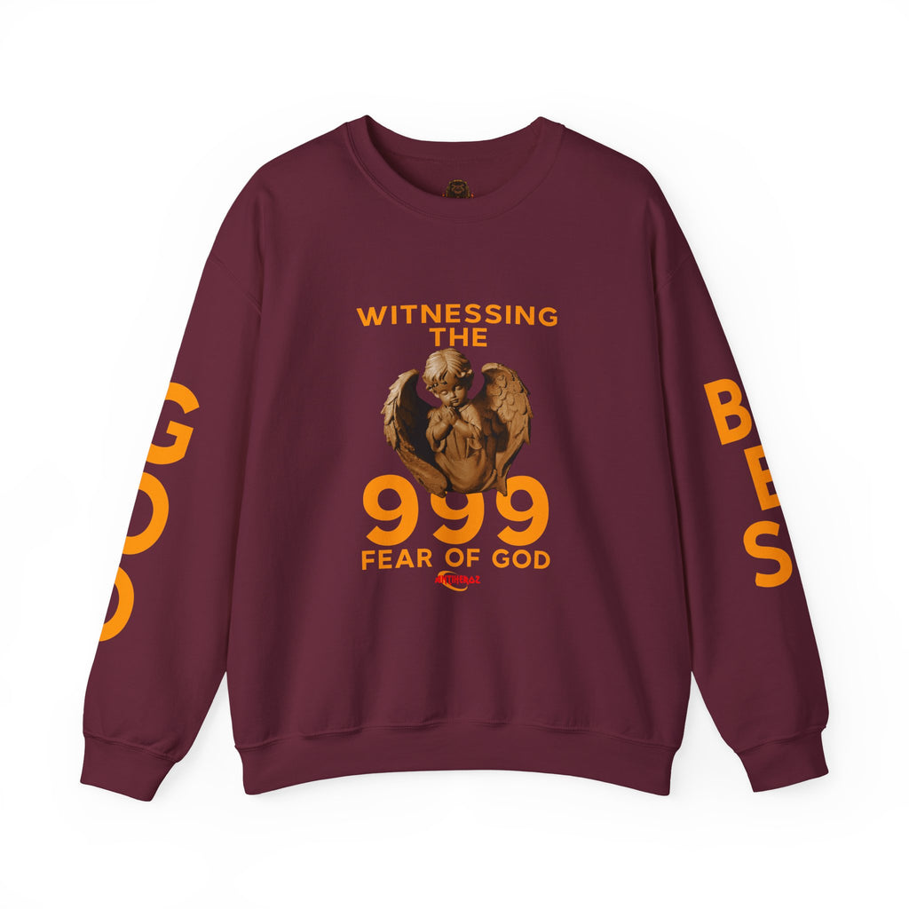 999 Antiheroz "Witness God" Crewneck Sweatshirt