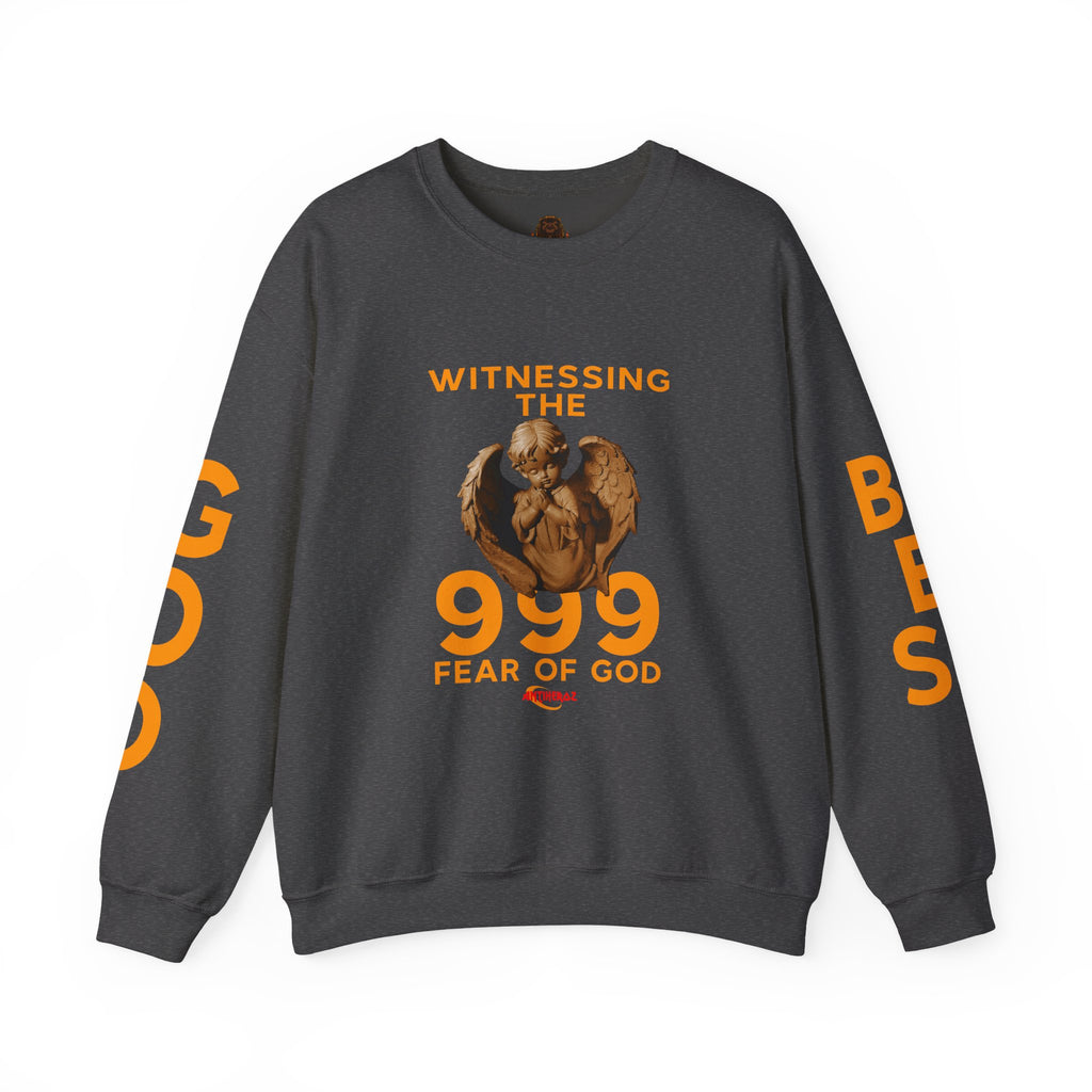 999 Antiheroz "Witness God" Crewneck Sweatshirt