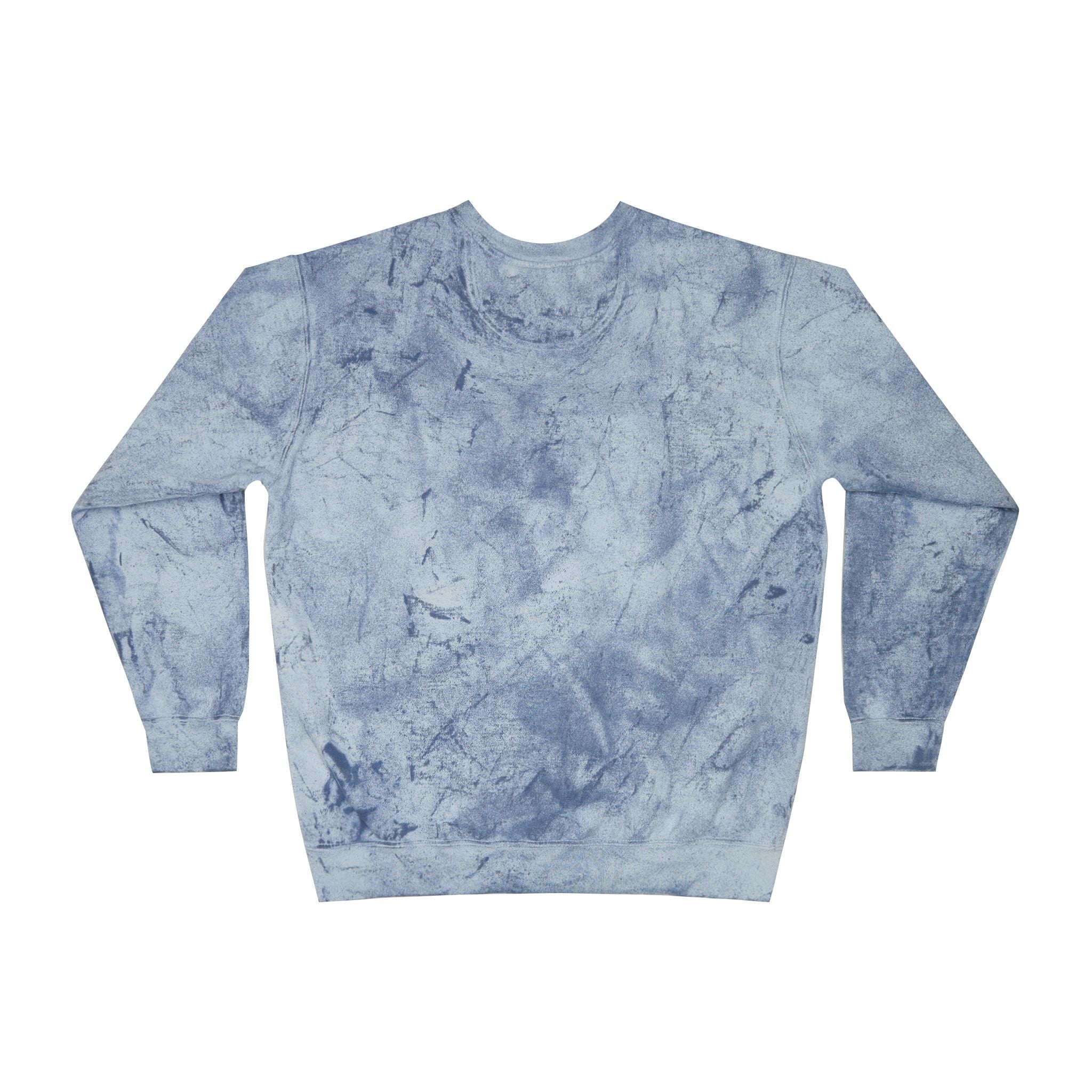 Antiheroz Grant Me Peace  Color Blast Crewneck Sweatshirt