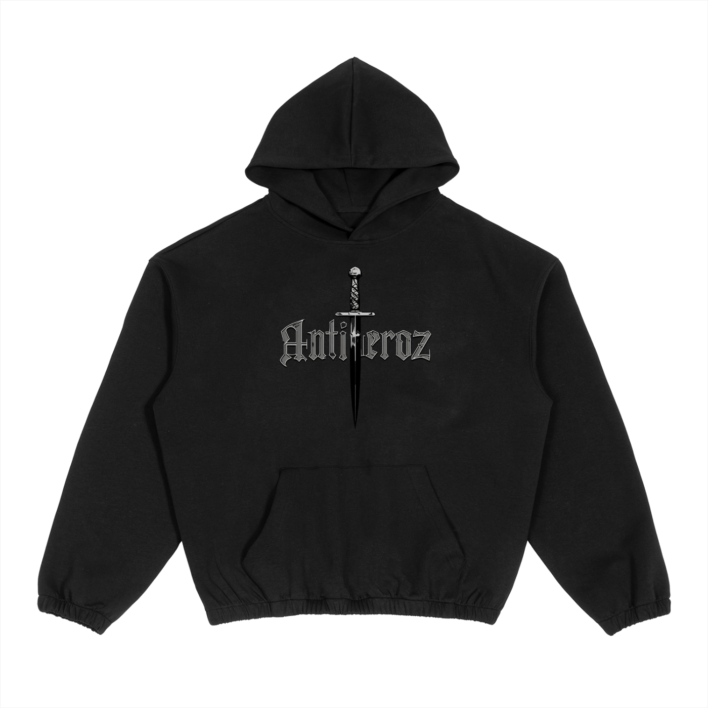 Boxy Cinched Hem Hoodie